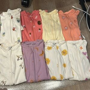 Lot of 7+1 Pekkle sleepers 6M